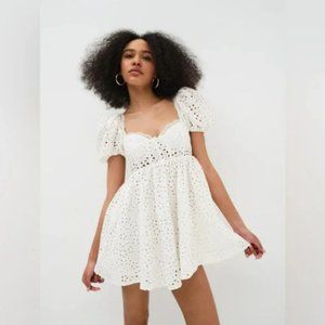 NWT For Love & Lemons Becca Mini Dress